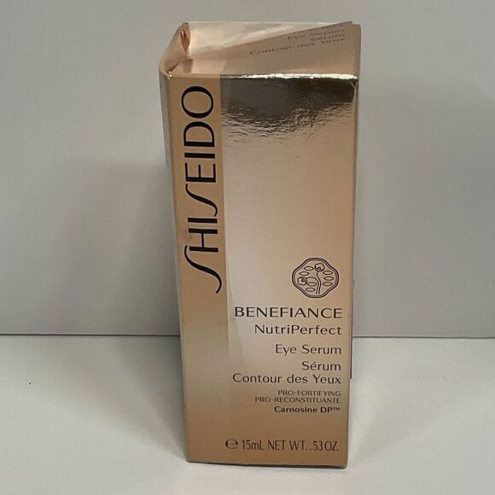 Shishido benefits, NUTRIPERFECT eye serum .53oz